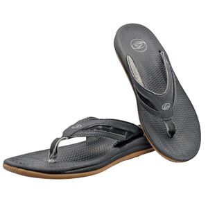 Reef Black Cushion Bonzer Flip Flop Size Mens 10